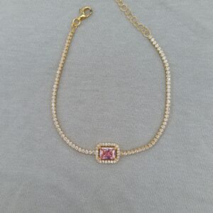 pink dream 925 gümüş bileklik