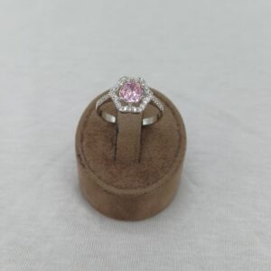 pink crown 925 gümüş yüzük