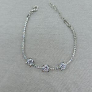 triple shine 925 gümüş bileklik